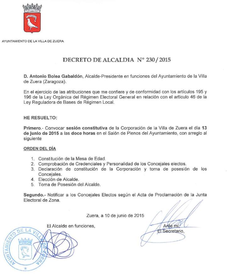 Pleno constitución ayto