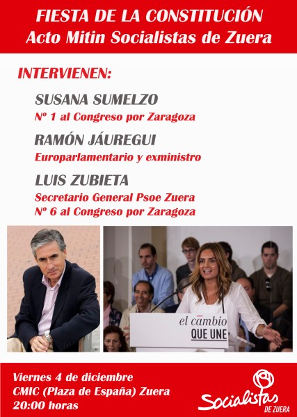 Acto mitin de la Constitución 2015 1