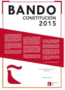 Bando Constitución 2015