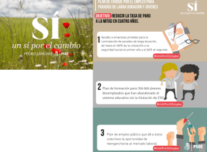 Sí por el cambio y el empleo