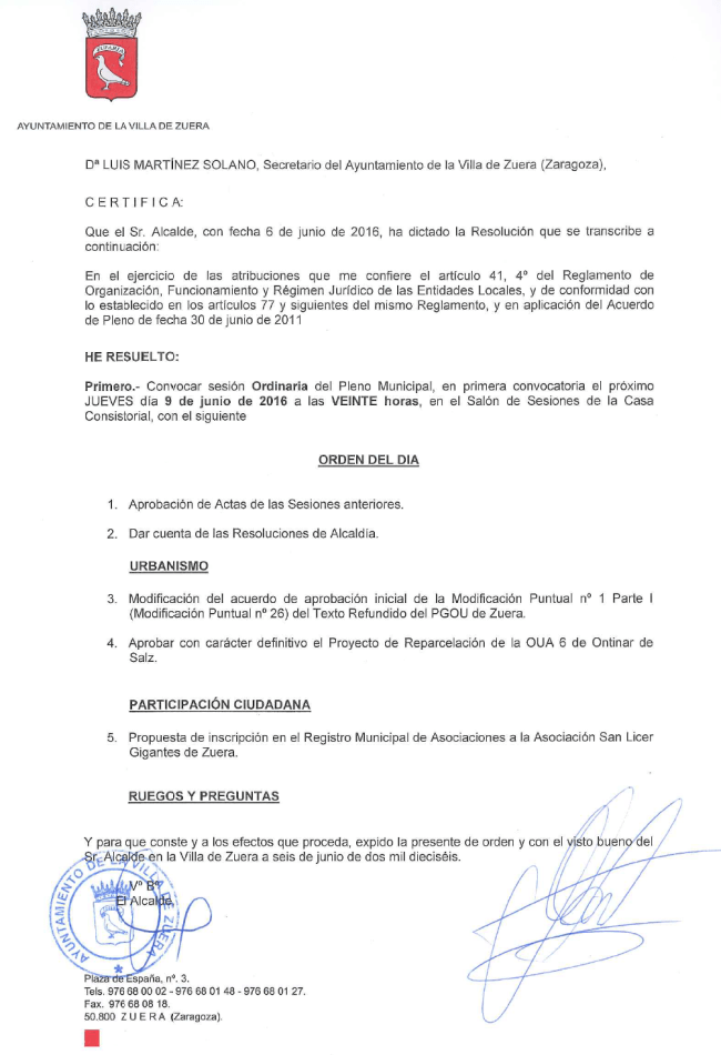 04. Pleno Ordinariio  9-6-16